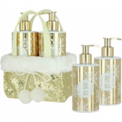 COFFRET POUR LES MAINS FESTIVE OR, SENTEUR VANILLE & PATCHOULI