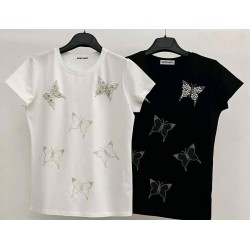 T-shirts papillon